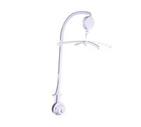 IMIKEYA Bed Bell Bracket with Wind Up Music Box Crib Mobile Holder Arm for Boy Girl Lullaby Sound Sturdy Rotation Suitable for Newborns