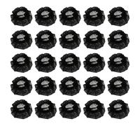 IMIKEYA Black Disposable Mic Covers 100pcs Non-woven Microphone Sleeve for Podcast and Live Performance Use