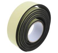 IMIKEYA Black Foam Tape Self Adhesive Eva Roll for Cushioning and Protection with High Durability Suitable for Homes and Offices Weather Stripping Door Insulation Seal Strip 3 Meter