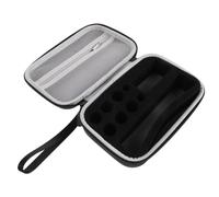 IMIKEYA Black Insulin Vials Travel Case for Diabetics Hard Eva Exterior, Double Layer Design, Adjustable Divider, and Top, for Travel and Outdoor Use, Fits Insulin Pen and Sugar Test Tools