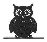 IMIKEYA Black Iron Owl Napkin Holder for Table Napkin Storage, Year-Round Use with Stylish Modern Look, Resisting Daily Wear and Tear, for Restaurant and Bar Decor