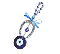 IMIKEYA Blue Eyes Pendant Jewelry Hanging Bead Turkish Evil Eye Pendant Wall Hanging Decoration