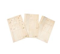 IMIKEYA Boys and Girls's Height Growth Chart Wall Sticker Splicing Design Sticker Children's Height Measuring Tool No Fading Home Decor