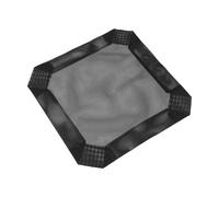 IMIKEYA Breathable Mesh Fabric Elevated Pet Bed Cover for Cats and Pets Lightweight and Sturdy Support Rectangular Replacement Removable Washable Dog Mattress Cover