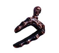IMIKEYA Bronze Ukulele Capo and Guitar Tuner Clip-on Key Trigger for Acoustic and Electric Guitars Easy to Use Single-handed Operation