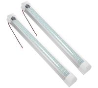 IMIKEYA Car Interior LED Reading Lights 12-80v 2pcs High Brightness LED Strip Light Bars with Aluminum Alloy and Pvc Material for Camper and Work Vehicle Ceiling Fixture