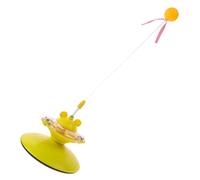IMIKEYA Cat Funny Stick Toy Rotation Cat Teasing Toy Interactive Feeding Slow Feeder Kitten Treat for Indoor