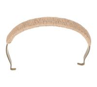 IMIKEYA Ceramic Teapot Handle Replacement with Rustic Iron Frame and Hemp Rope for Large Size Teapots Heat-Resistant Grip Suitable for Daily Kitchen Use