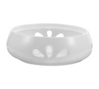 IMIKEYA Ceramic Teapot Warmer with Candle Holder for Even Heating Multifunctional Porcelain Base for Teapots Coffee Mugs Small Milk Pots Silent Wax Melt and Tea Light Warmer for Cozy Tea