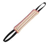 IMIKEYA Chew-resistant Jute Dog Tug for Interactive Play and Training, Sturdy Bite Pillow to Pet Loneliness and Enhance Dog Training Sessions