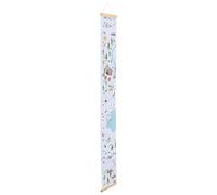 IMIKEYA Children Height Wall Ruler Growth Chart for Kids Measuring Height Removable Canvas and Wood Material, Cartoon Themed Wall Hanging for Children's Spaces and Room Decor