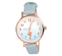 IMIKEYA Children’s Glow Luminous Quartz Wrist Watch with Blue Strap, Night Light Analogue Toddler Wristwatch for Boys and Girls, Sturdy Shock-Resistant Design for Learning Time