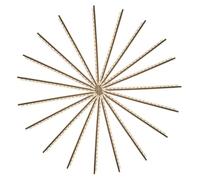 IMIKEYA Classical Guitar White Copper Fret Wires 19pcs Set 2.0mm Guitar Fretboard Replacement Lines Upgrade Parts Maintenance
