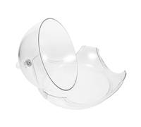 IMIKEYA Clear Footed Cupcake Stand with Dome Cover Round Cake Dust Cover Food Display Risers for Pastries Desserts and Cheese Transparent Food Protector for Store and Home Serving Platter