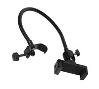 IMIKEYA Clip Phone Holder for Mic Stand Durable Microphone Clamp Compatible with Mic Stands Bike Handlebars Easy Installation Secure Protection for Mobile Devices
