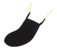 IMIKEYA Comfortable Chin Rest Pad Made of Washable Cotton Material, Black Violin Playing Accessory Designed to Protect Chin from Friction Violin Suitable for Storage in Musical Instrument