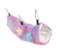 IMIKEYA Comfortable Squirrel Nest Hamster Tunnel Hammock Bed Nest for Small Hamsters Snuggle Sack Ferret Bed Rat Hammock Chinchilla Cage Accessories