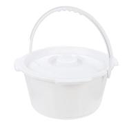 IMIKEYA Commode Chair Commode Portable Thickened Plastic Urinal Lid for Adult Elder Home Hospital Use