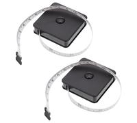 IMIKEYA Compact Mini Tape Measure 31.10In 2pcs Lightweight Flexible Measuring Tool for Home Sewing and Tailoring
