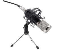 IMIKEYA Condenser and Zinc Kit 3.5mm Microphone Alloy Wired with Body Electroplating Technology, for Sound Random Color Suitable Online Karaoke and Recording Studios for Music