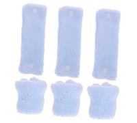 IMIKEYA Coral Fleece Hair Curlers No Heat Curlers 6Pcs 13.50X4.50Cm Flexible Gentle Curling Tools for Women Easy to Use for Sleep Hair Styling