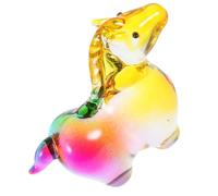 IMIKEYA Crystal Horse Figurine Elegant Horse Decoration with Realistic Details Stunning Crystal Craft for Home Office Equestrian Lovers Decor