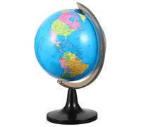 IMIKEYA Desktop Globe Educational Toy for Boys and Girls Large Rotating Teaching Globe Swivel Geography Learning Model for Children Study and Classroom Use