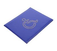 IMIKEYA Disabled Certificate Cover Card Organizer Pu PVC Scratch Proof Portable Lightweight Multiple Card Slots for Disabled Important Documents Protection