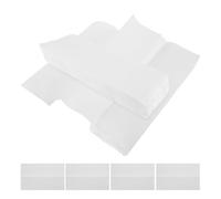 IMIKEYA Disposable Grade Paper Hand Towels 200 Sheets White Three-fold Guest Towels Soft Absorbent for Bathroom Kitchen Office Hotel Use