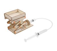 IMIKEYA DIY Hydraulic Lift Jack for Educational Science Kit with Mechanism for Hands Experiments and Creative Learning Projects