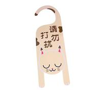IMIKEYA Do Not Disturb Door Sign Decorative Pendant for Hotel Home Use for Privacy Bedrooms and Offices Charming Door Decoration Unique Design