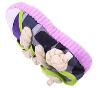 IMIKEYA Dog Chewing Molar Plaything Bite Resistant Easy to Clean Canvas Cotton Rope 6.88x3.34x2.95in Daily Use for Small and Medium-sized Dogs