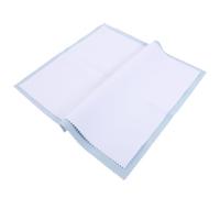 IMIKEYA Double-Layer Polishing Cloth for Jewelry and Silverware, Four-Layer Flip Design, Sky Blue Silver Polish Cloth, Brass Cleaner and Jewelry Cleaning Wipes for Coins and Watches