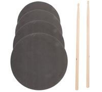 IMIKEYA Drum Practice Pad Kit with Drum Sticks Suitable for Professional and Personal Use