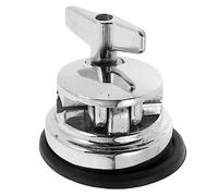IMIKEYA Drum Saddle Adjuster Iron Tom Base Bracket for Floor Tom Leg Holder Drum Kit Parts Accessory Mount