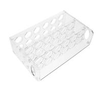 IMIKEYA Egg Storage Box for Fridge Door Reusable Multi-layers Egg Holder Stand