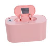 IMIKEYA Electric Baby Wet Wipe Warmer Constant Temperature Portable Wet Tissue Heating Box Pink for Newborns and Diaper Changes