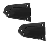 IMIKEYA Electric Guitar Headstock Cover for Practice and Performance and Optimized Sound Quality 2pcs Replacement Metal Guard Plate with Pps Material for Versatile Compatibility