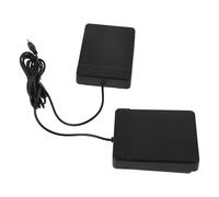 IMIKEYA Electric Kick Drum Pedals Dual Bass Drum Kit Accessories 3.5Mm Connection for Music Studio Use