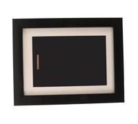 IMIKEYA Elegant Desktop Medal Display Holder with Wood and Glass Construction, Safe and Convenient Frame for Sports Medals and Badges, for Home Or Office Decoration