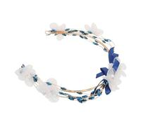 IMIKEYA Elegant Detailed Leaf Hair Vine Bridal Headpiece for Wedding Day Featuring Craftsmanship with Crystal, Metal and Soft Clay Materials, for Bride's Dreamy Wedding Accessory