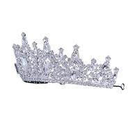 IMIKEYA Elegant Rhinestone Crown Headband for Women Dazzling Bridal Tiara for Weddings Birthdays and Special Occasions Accessory for Brides and Bridesmaids