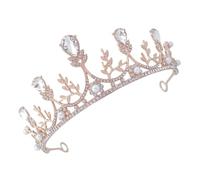 IMIKEYA Elegant Rhinestone Tiara Crown for Women Wedding Headpiece for Bride for Parties Celebrations and Photo Shoots Lightweight Design for Brides and Friends