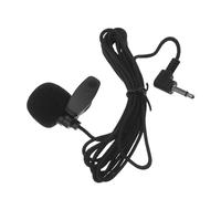 IMIKEYA Enabled Car Microphone External Collar Mic for Calls Gps Navigation Traffic Alerts Clip Microphone for Voice Amplifier Compatible Phones Tablets