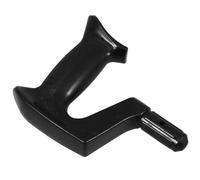 IMIKEYA Ergonomic Black Pp Cane Handle Replacement Head for Crutch and Hiking Pole with Enhanced Stability, Walking Stick Accessory for Those with Mobility Challenges