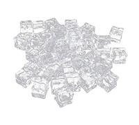 IMIKEYA Fake Ice Cubes Photo Props Lightweight Reusable 50pcs Acrylic Decorative for DIY Projects and Table Setting Enhancement