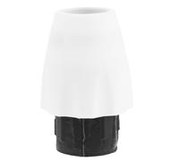 IMIKEYA Fan 32mm Operation Free and 22mm Outer Fits Noise Tube White Plastic Nut for Secure Grip with Inner Tube and Pole Mounting Repair Floor