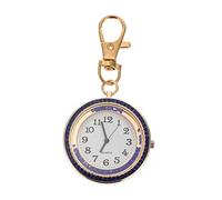 IMIKEYA Fancy Dress Pocket Watch Rhinestone Hanging Table Key Ring Watch for Nurses Doctors