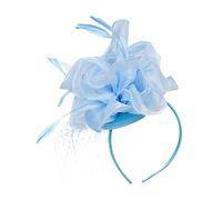 IMIKEYA Fascinator Headband with Flower Design Versatile Tea Party Hat Suitable for Weddings Banquets Dance Parties Elegant Mesh Headdress for Women