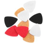 IMIKEYA Felt Guitar Picks Non-slippery Comfortable Smooth Plectrums for Acoustic and Low Instruments 10 Pcs Random Color Suitable a Gift for Guitar Players